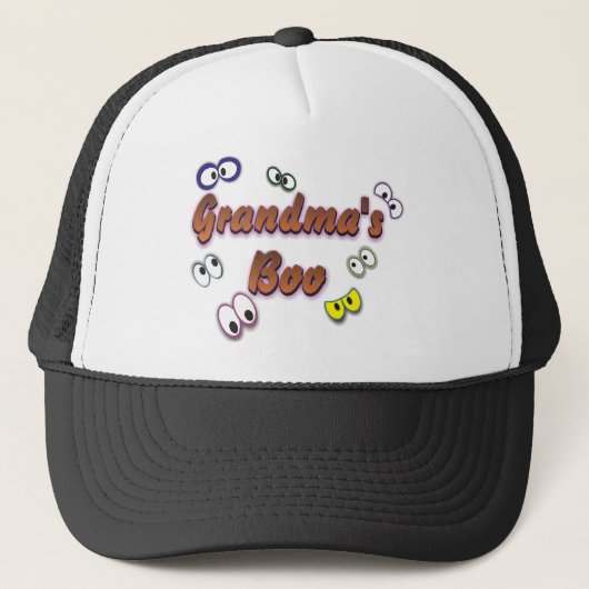 BOO EYES GRANDMA TRUCKER PET (Voorkant)