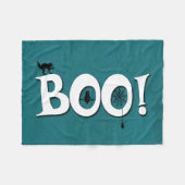 Boo. Fleece Deken (Voorkant (Horizontaal))