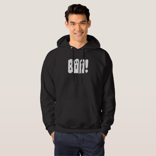 Boo For Halloween Hoodie (Voorkant volledig)