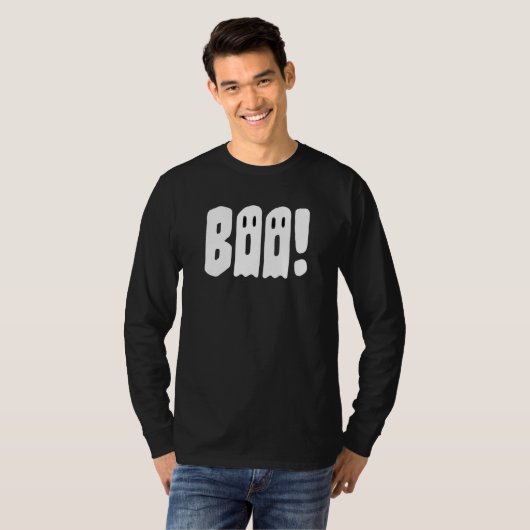 Boo For Halloween T-shirt (Voorkant volledig)