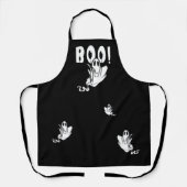 BOO! Friendly Ghosts Halloween Schort (Voorkant)