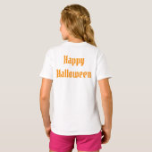 Boo ful Cute Ghost Gezegde Halloween T-shirt (Achterkant volledig)