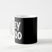 Boo Funny Halloween Ghost Koffiemok (Voorkant links)