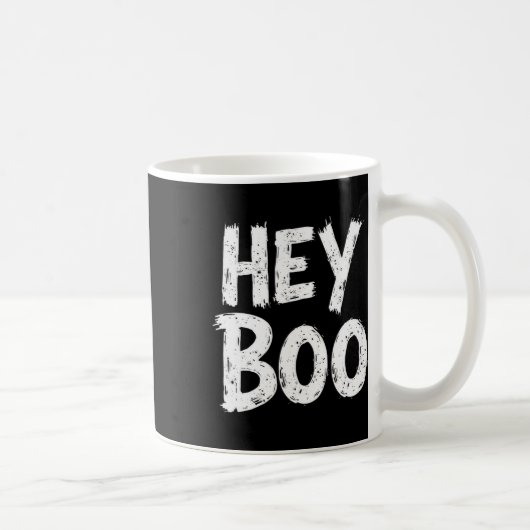 Boo Funny Halloween Ghost Koffiemok (Rechts)