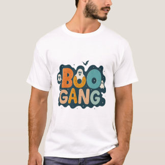 Boo Gang Schattig spook Halloween-ontwerp Funny Sp T-shirt