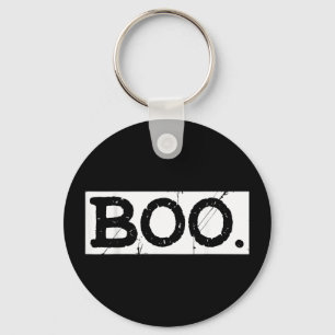 Boo gedesoriëerde retro geest halloween esthetiek sleutelhanger