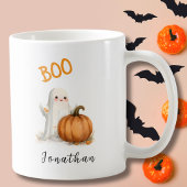 BOO Geest Pompoen Halloween  Koffiemok