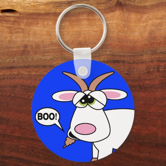 Boo. Geitte Sleutelhanger (Voorkant)