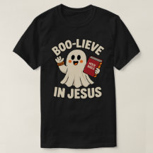 Boo-Geloof In Jezus Geest Heilige Bijbel Halloween