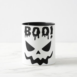 Boo Gezicht Halloween Koffiemok Mok
