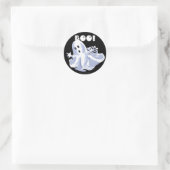 BOO! Ghost Cartoon Stickers (Tas)