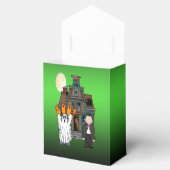 Boo Ghost Dracula Halloween Favor Box Bedankdoosjes (Geopend)