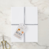 BOO Ghost Halloween Favor Treat Cadeaulabel (Met Touw)