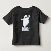 Boo Ghost Halloween Holiday Toddler t shirt (Voorkant)