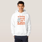 Boo Ghost Halloween Hoodie (Voorkant volledig)