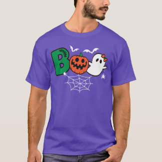 Boo Ghost Halloween kostuum enge pompoen truc of T-shirt