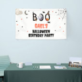 Boo Ghost Halloween Verjaardagsfeest Welkom Banner (Beurs)