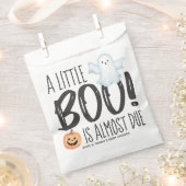Boo Ghost Jack O'Lantern Halloween Baby shower Bedankzakje (Geknipt)