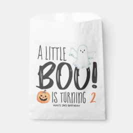 Boo Ghost Jack O'Lantern Halloween Birthday Bedankzakje