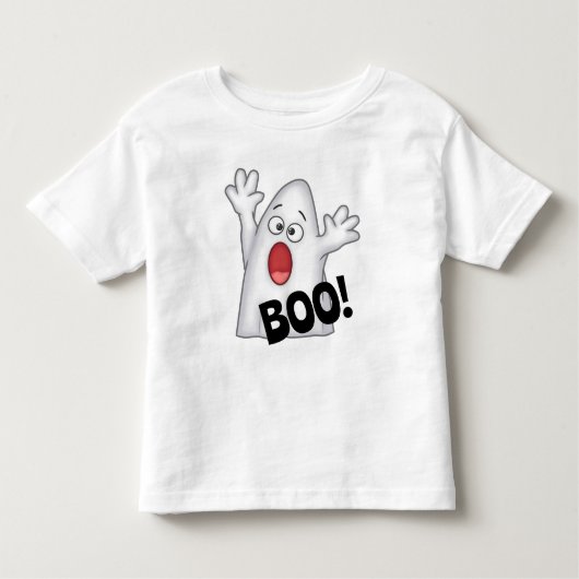 Boo Ghost Kinder Shirts (Voorkant)