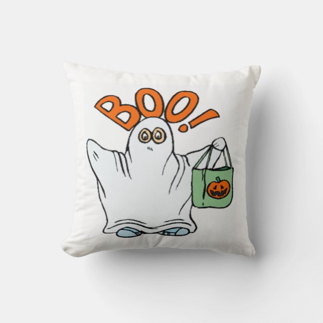 BOO! GHOST KUSSEN (Voorkant)