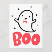 Boo Ghost, met de hand getekend kunstwerk, Briefkaart (Voorkant)