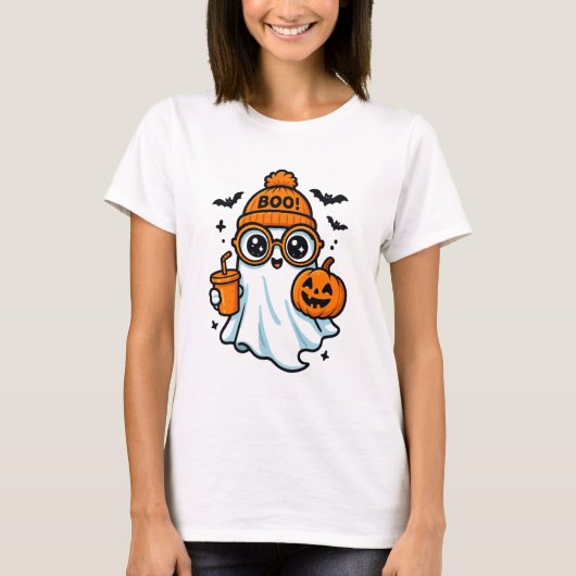 Boo Ghost Pumpkin Brew T-shirt (Voorkant)