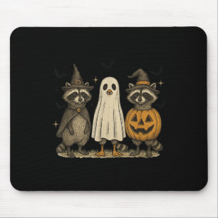 Boo Ghost Raccoon, Halloween Raccoon, pompoen Racc Muismat