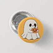Boo Ghost Ronde Button 3,2 Cm (Voorkant /achterkant)