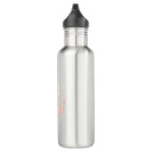 Boo ghost roze halloween waterfles (Rechts)