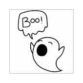 Boo Ghost Rubberstempel (Afrduk)