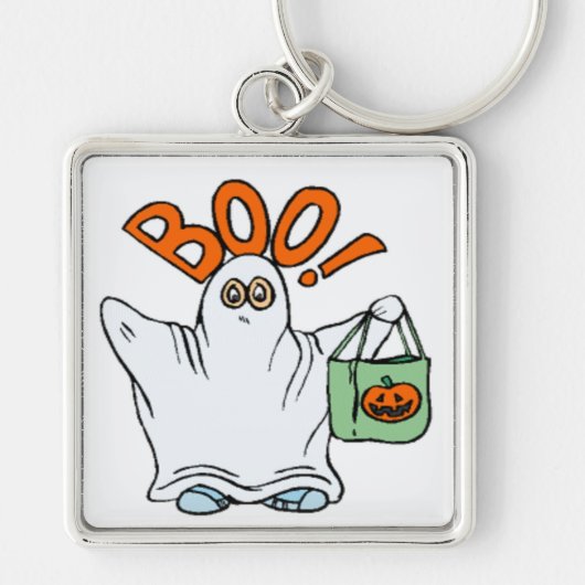 BOO! GHOST SLEUTELHANGER (Voorkant)