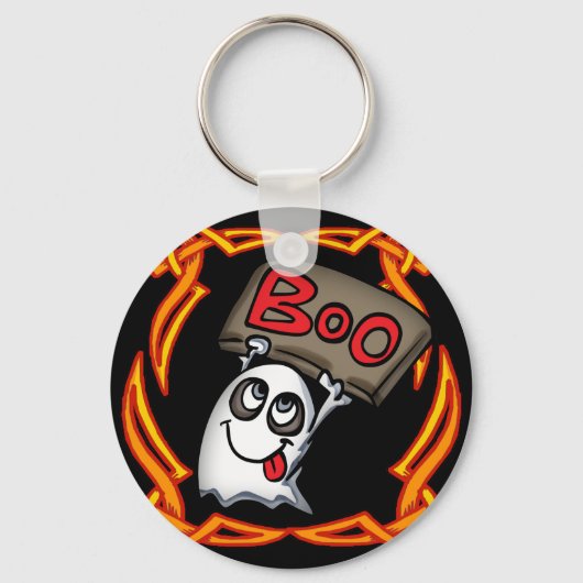 Boo Ghost Sleutelhanger (Voorkant)