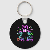 Boo Ghost Soky Season Girls Kids Glow In Halloween Sleutelhanger (Voorkant)