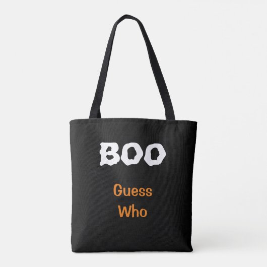 Boo Ghost Tote Bag (Achterkant)