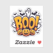 Boo ghosts halloween sticker (Vel)