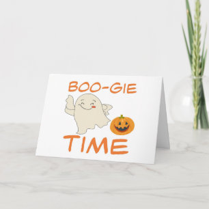 **BOO-GIE TIME** HALLOEEN MET **U* KAART