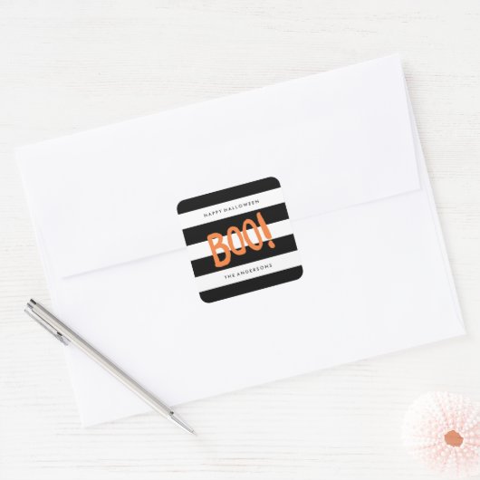 Boo. | Gift Label Stickers (Envelop)