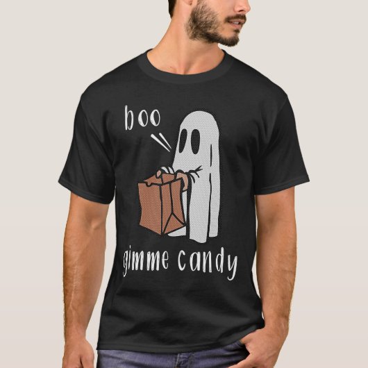 Boo Gimme Snoep Sarcastic Halloween Costume 2021 T-shirt (Voorkant)