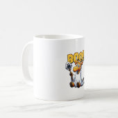 Boo Giraffe Halloween Ghost Giraffe _1 Koffiemok (Voorkant links)