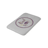 Boo grappig Halloween spin karakter mes hand Badmat (Gekanteld)