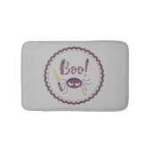 Boo grappig Halloween spin karakter mes hand Badmat (Voorkant)
