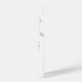 Boo grappig Halloween spin karakter mes hand iPhone Hoesje (Linkerkant)