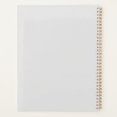 Boo grappig Halloween spin karakter mes hand Planner (Achterkant)