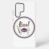 Boo grappig Halloween spin karakter mes hand Samsung Galaxy Hoesje (Achterkant)