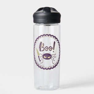 Boo grappig Halloween spin karakter mes hand Waterfles