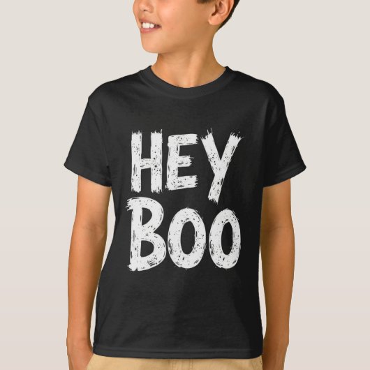 Boo grappige Halloween-geest T-shirt (Voorkant)