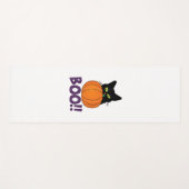 Boo Grappige Jolly Kat Peeking Pumpkin Halloween d Yogamat (Voorkant (horizontaal))