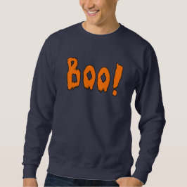 Boo Grey Halloween Thema Sweatshirt