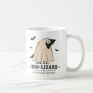 Boo Hagedis Baardagaam Halloween Geest Kunst Koffiemok